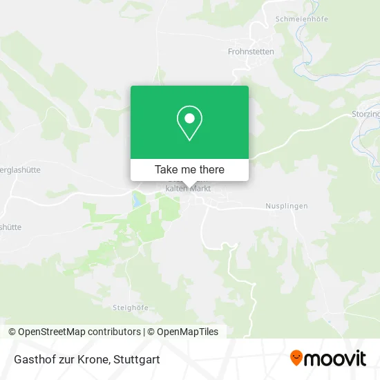Карта Gasthof zur Krone