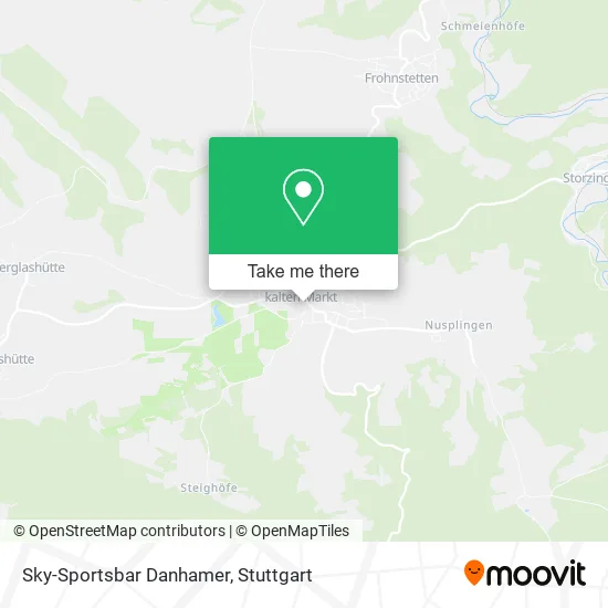 Карта Sky-Sportsbar Danhamer