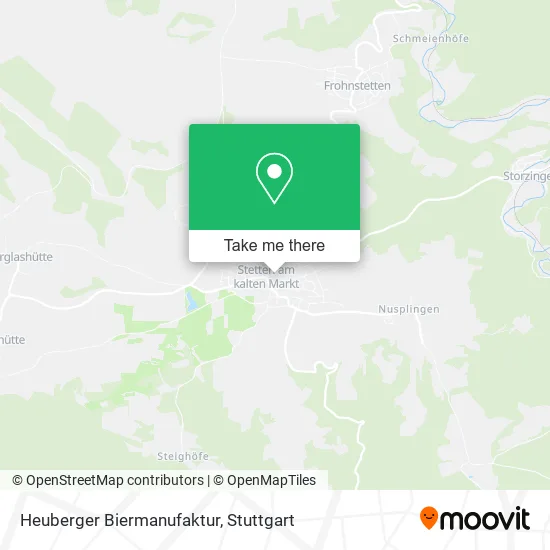 Карта Heuberger Biermanufaktur