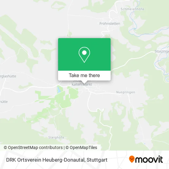 Карта DRK Ortsverein Heuberg-Donautal
