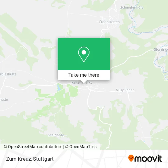 Карта Zum Kreuz