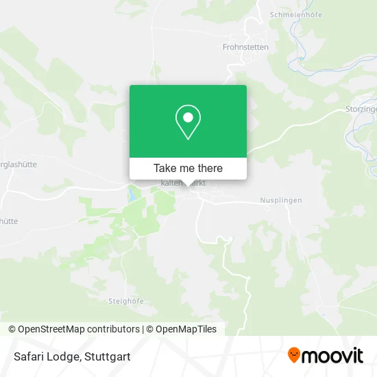 Карта Safari Lodge