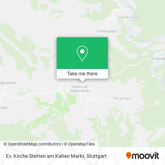 Ev. Kirche Stetten am Kalten Markt map