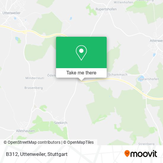 Карта B312, Uttenweiler