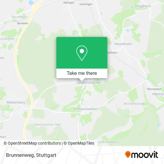 Карта Brunnenweg