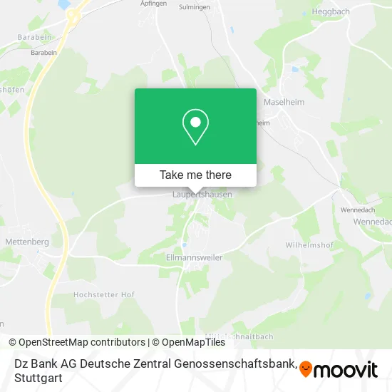 Карта Dz Bank AG Deutsche Zentral Genossenschaftsbank