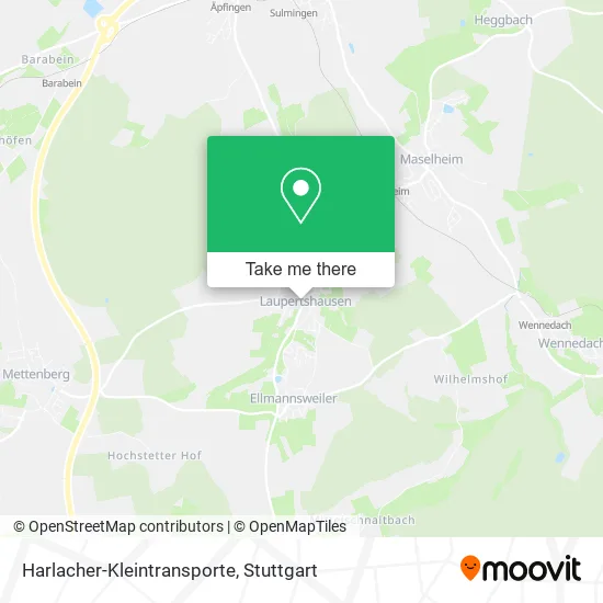 Карта Harlacher-Kleintransporte