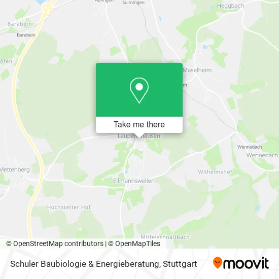 Карта Schuler Baubiologie & Energieberatung