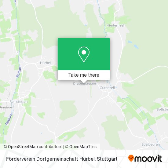 Förderverein Dorfgemeinschaft Hürbel map