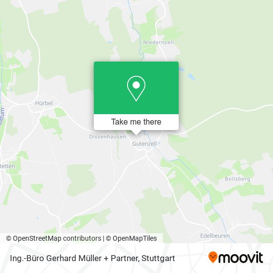 Ing.-Büro Gerhard Müller + Partner map