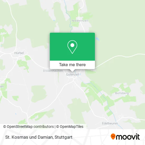 Карта St. Kosmas und Damian