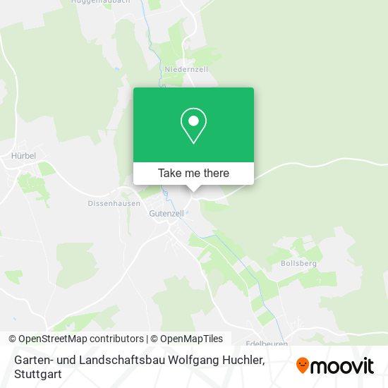 Garten- und Landschaftsbau Wolfgang Huchler map