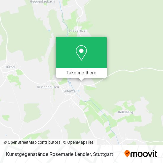 Kunstgegenstände Rosemarie Lendler map