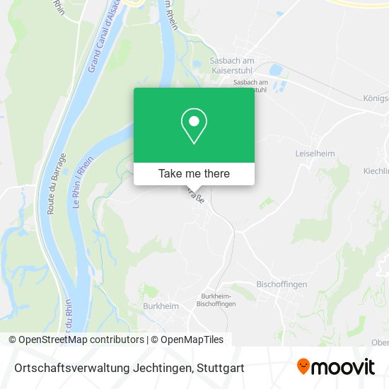 Ortschaftsverwaltung Jechtingen map