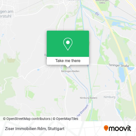 Ziser Immobilien Rdm map