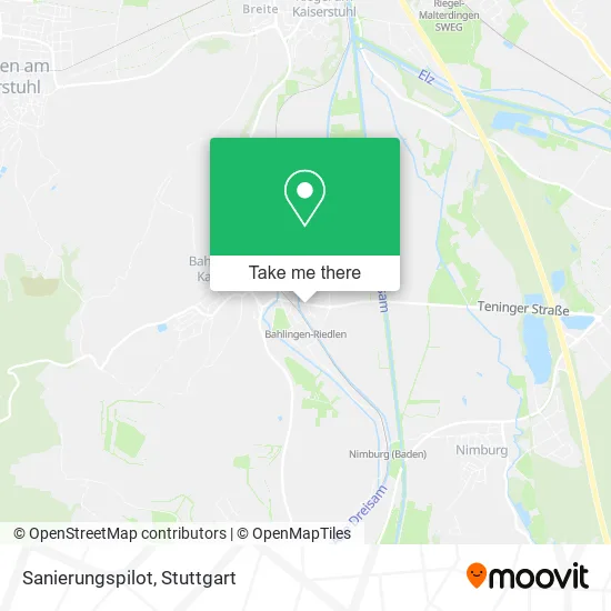 Карта Sanierungspilot