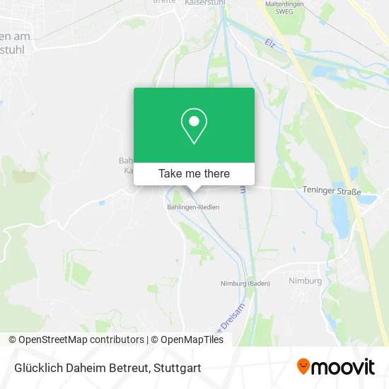 Карта Glücklich Daheim Betreut
