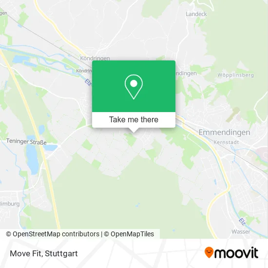 Move Fit map