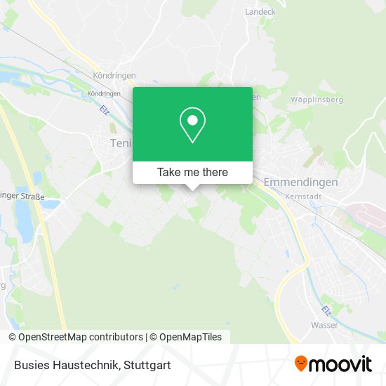 Карта Busies Haustechnik
