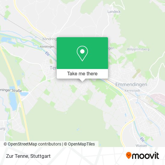 Карта Zur Tenne