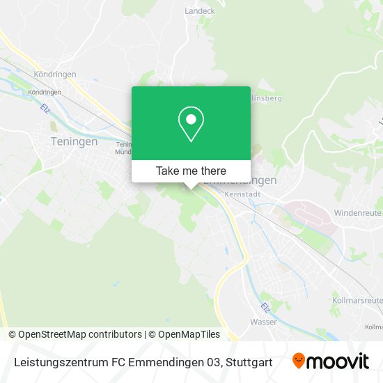 Карта Leistungszentrum FC Emmendingen 03