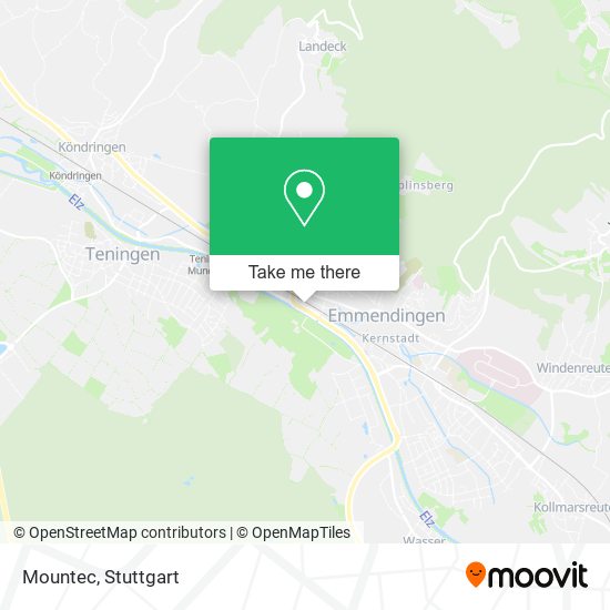 Карта Mountec