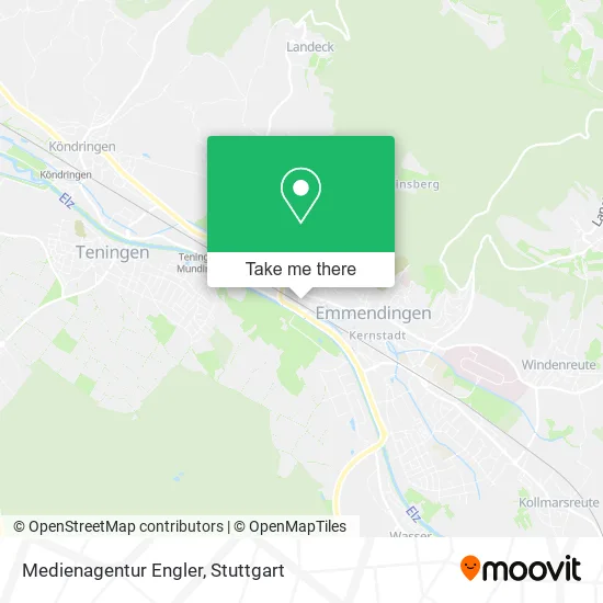 Карта Medienagentur Engler