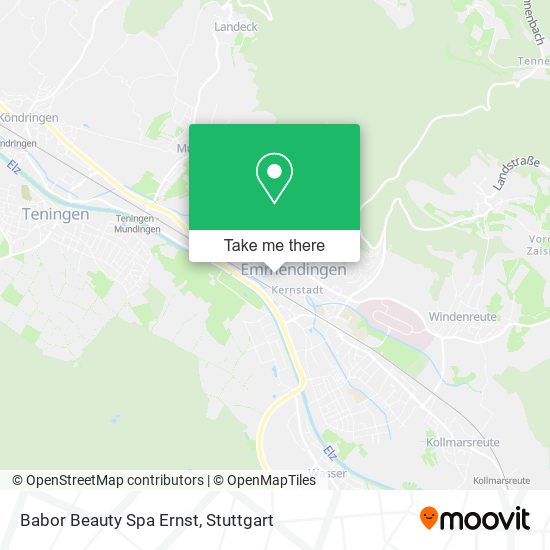 Babor Beauty Spa Ernst map