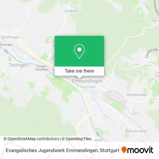 Карта Evangelisches Jugendwerk Emmendingen
