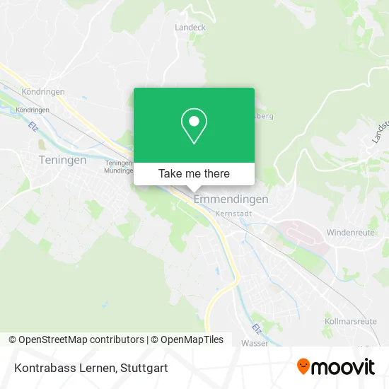 Карта Kontrabass Lernen
