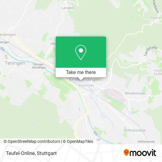 Teufel-Online map