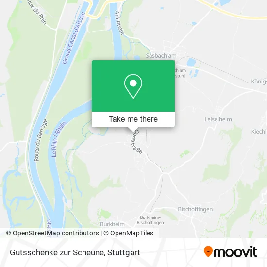 Gutsschenke zur Scheune map