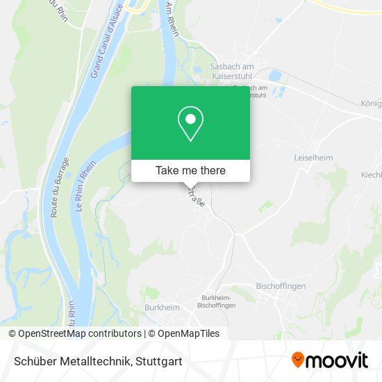 Schüber Metalltechnik map