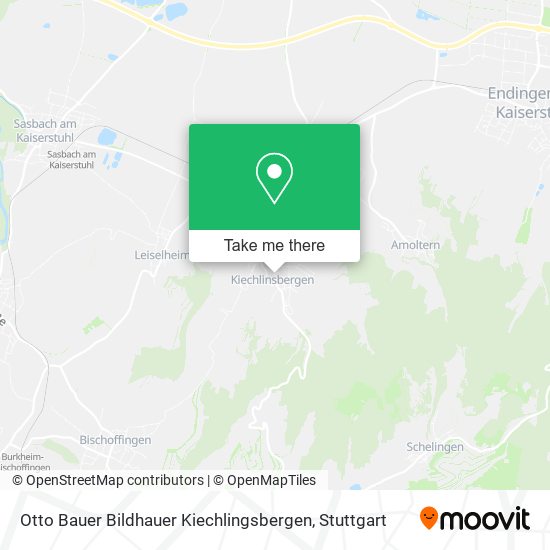 Otto Bauer Bildhauer Kiechlingsbergen map