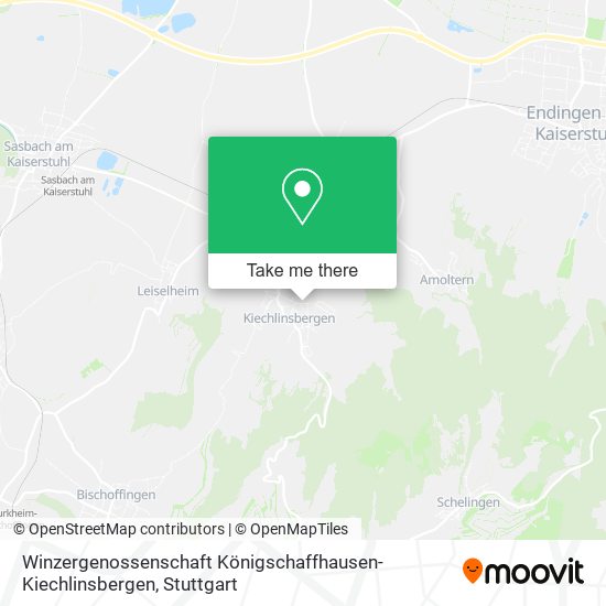 Карта Winzergenossenschaft Königschaffhausen-Kiechlinsbergen