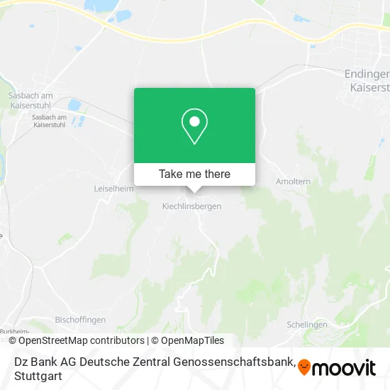 Карта Dz Bank AG Deutsche Zentral Genossenschaftsbank