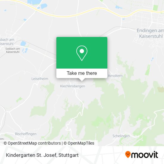 Kindergarten St. Josef map