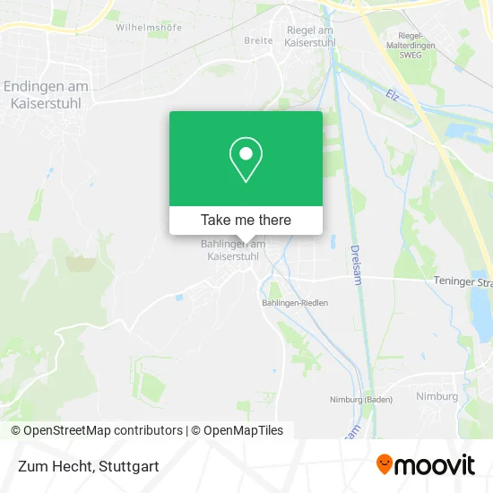 Карта Zum Hecht