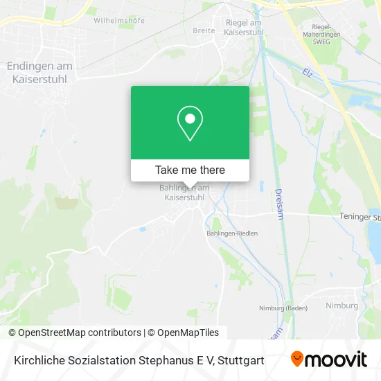 Карта Kirchliche Sozialstation Stephanus E V