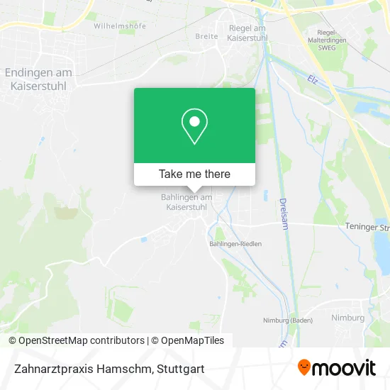 Карта Zahnarztpraxis Hamschm
