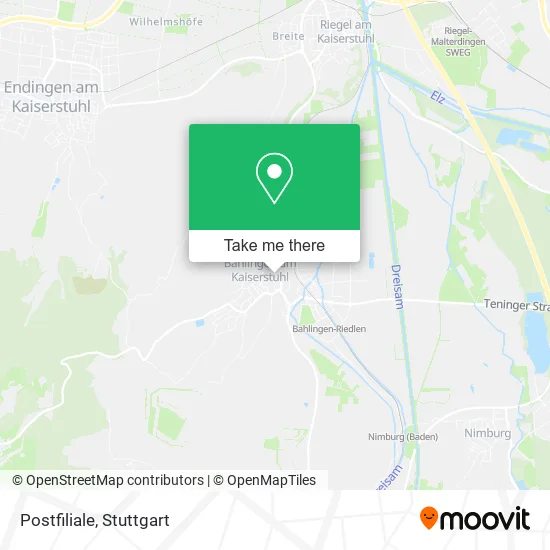 Карта Postfiliale