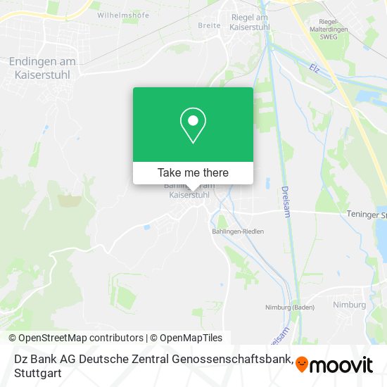Dz Bank AG Deutsche Zentral Genossenschaftsbank map