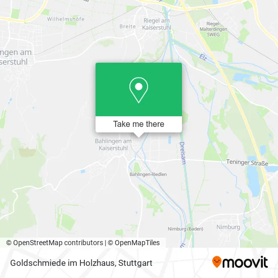 Карта Goldschmiede im Holzhaus