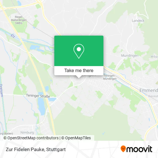 Карта Zur Fidelen Pauke