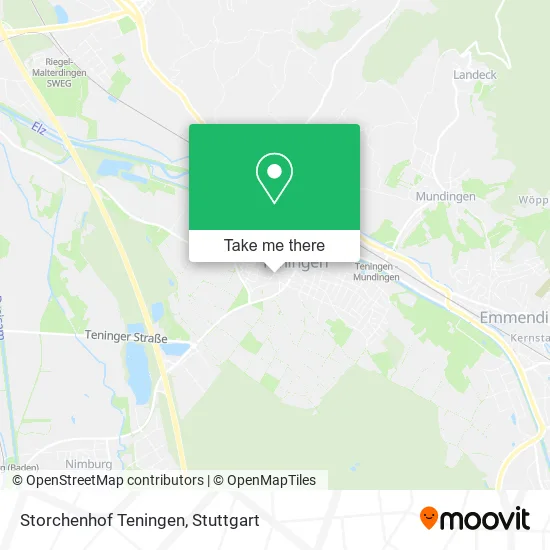 Карта Storchenhof Teningen