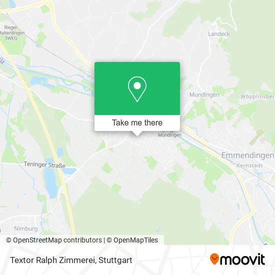 Карта Textor Ralph Zimmerei