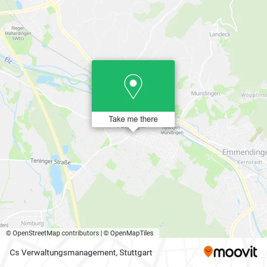 Карта Cs Verwaltungsmanagement