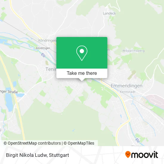 Birgit Nikola Ludw map