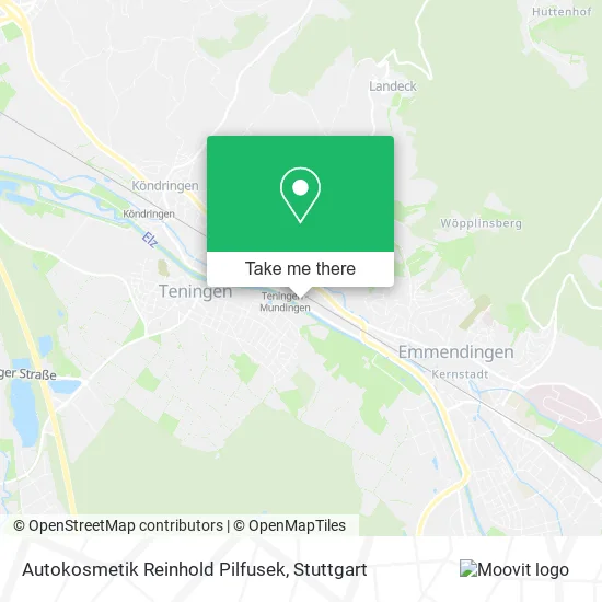 Карта Autokosmetik Reinhold Pilfusek