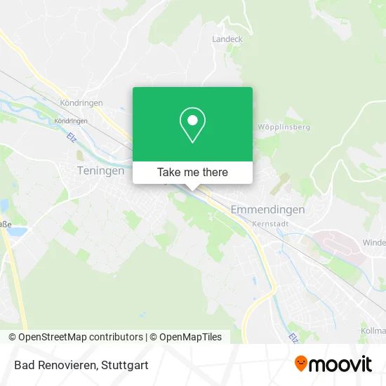 Карта Bad Renovieren